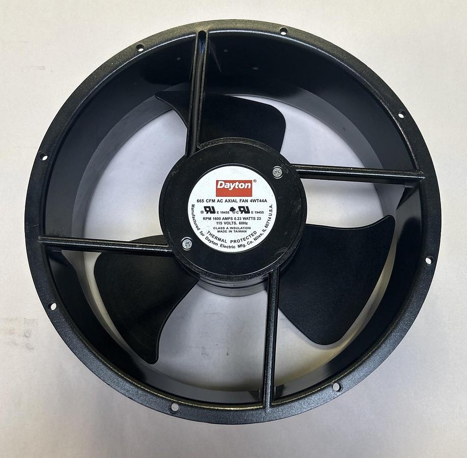 Used DAYTON,4WT44A,665 CFM AC AXIAL FAN