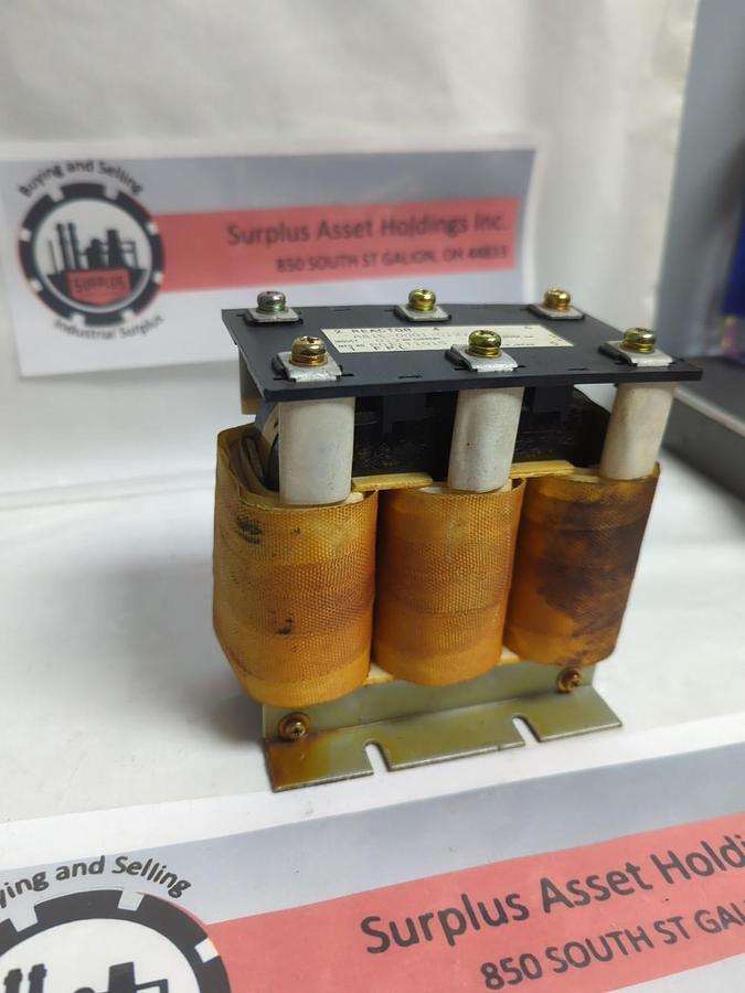 Used FANUC,A81L-0001-0122-02,REACTOR TRANSFOMER 0.2mH CURRENT 60A 3PH PRE-OWNED