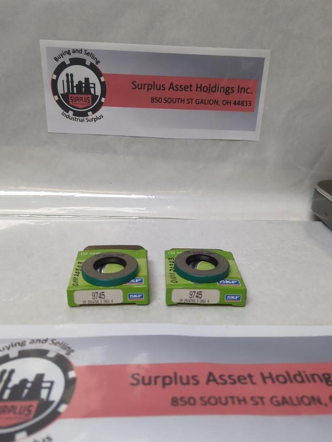 SKF,9745,OIL SEAL 25X47X6.3 LOT OF 2 NOS