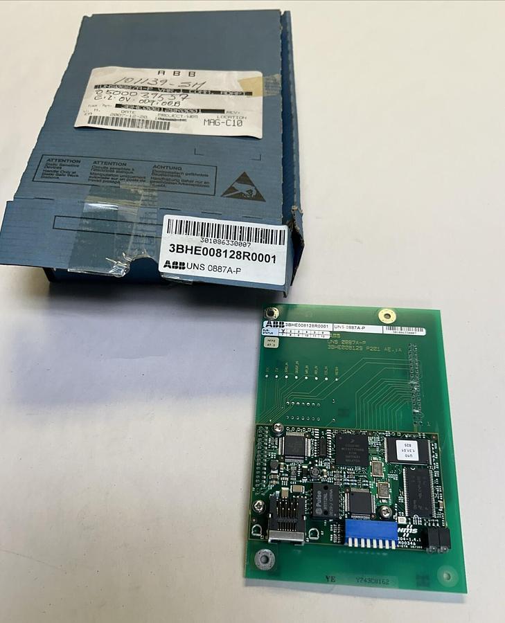 ABB,3BHE008128R0001,COMMUNVATION ADAPTER CIRCUIT BOARD NOS