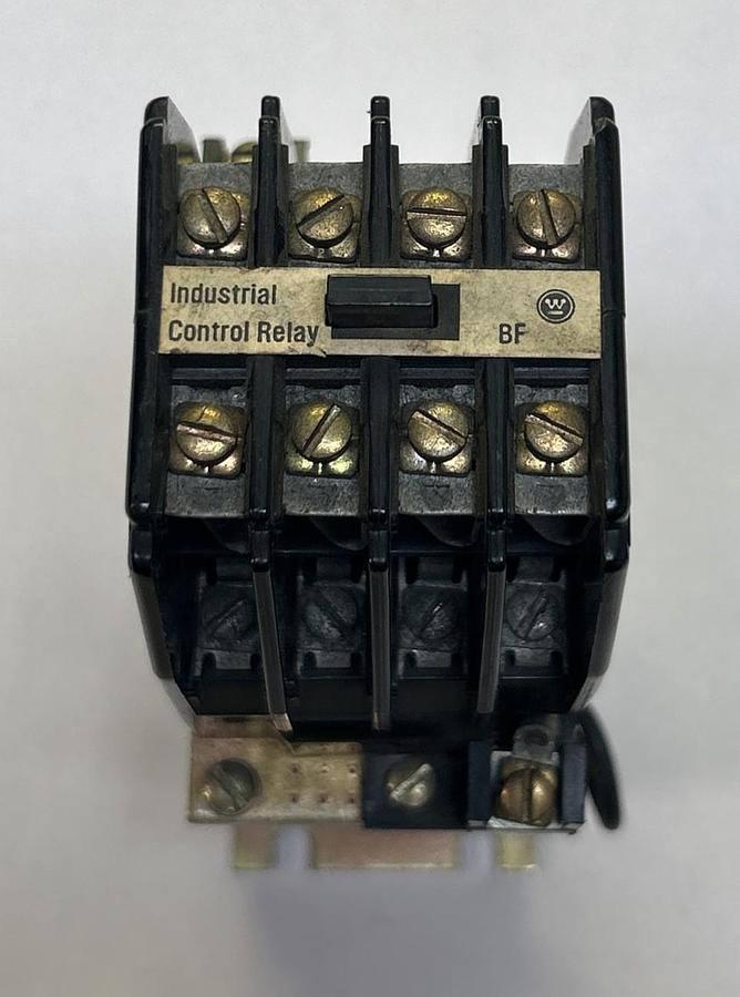 Used WESTINGHOUSE,BFD44T,INDUSTRIAL CONTROL RELAY