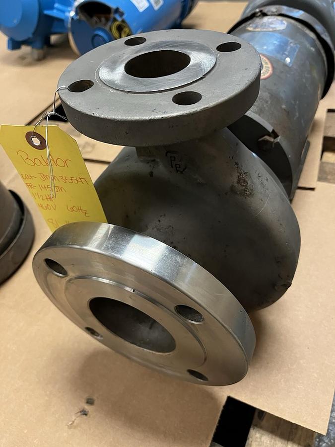 Used PRICE PUMP,1-1/2X3X6,CENTRIFUGAL PUMP BALDOR JMM3554T 1-1/2HP 1725RPM 3PH