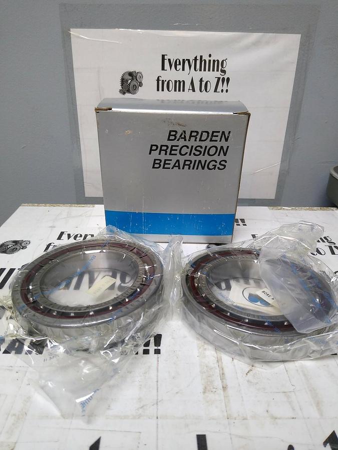 Used Barden,2114HDM,Precision  Angular Contact Bearing SEALED IN PLASTIC NOS