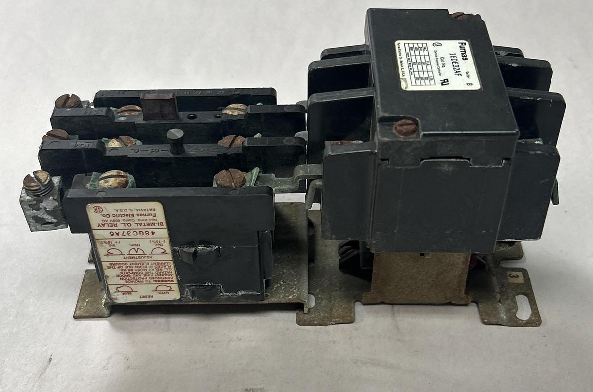 Used FURNAS,16DE32AF,MAGNETIC STARTER