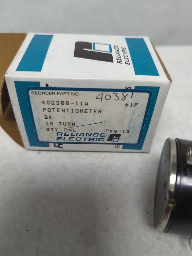 RELIANCE ELECTRIC,402388-11W,POTENTIOMETER NEW IN BOX