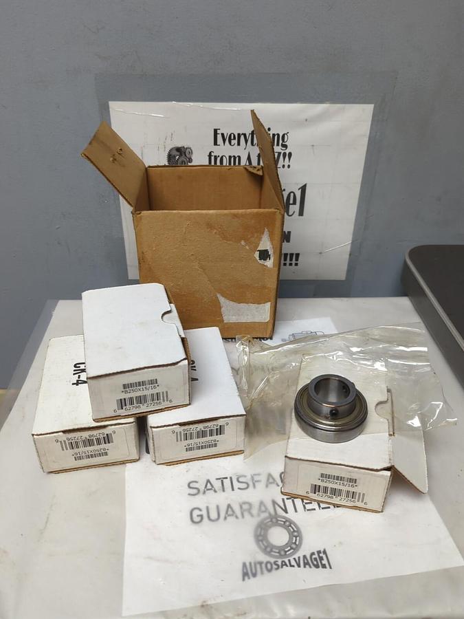 HUB CITY,B250X15/16,BALL INSERT BEARING 15/16 INCH BORE LOT OF 4 NOS