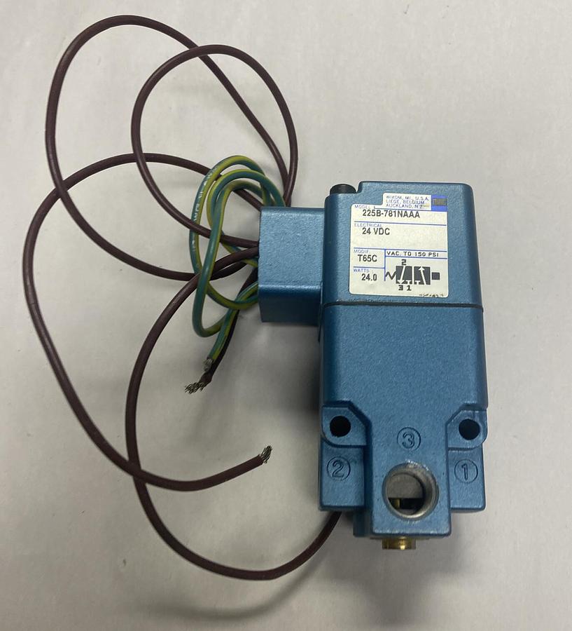 MAC VALVES,225B-781NAAA,SOLENOID VALVE NEW NO BOX