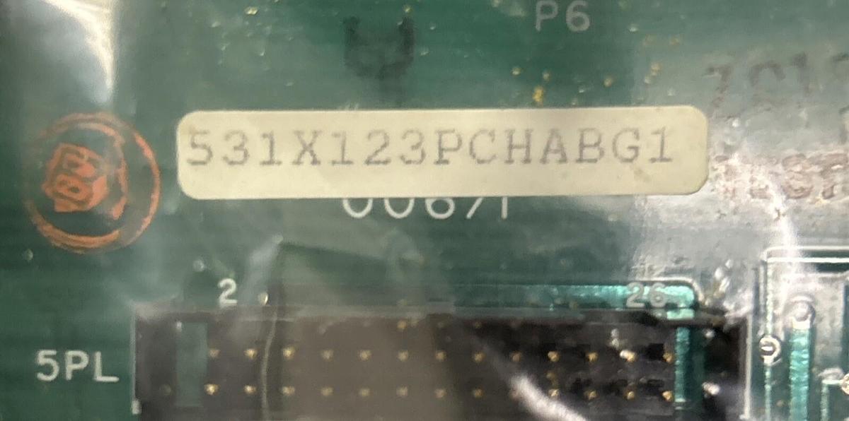 GENERAL ELECTRIC,531X123PCHABG1,PWR CONN BOARD NOS