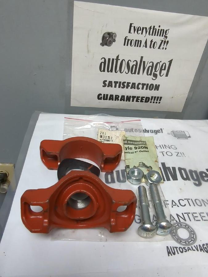 VICTAULIC,STYLE 920N,2 IN X 1 IN MECHANICAL T OUTLET NOS