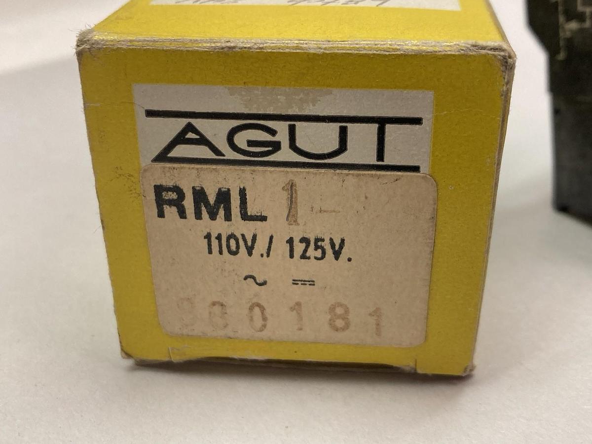 Used Agut,RML-1,Contactor LR30821 110V 50/60Hz