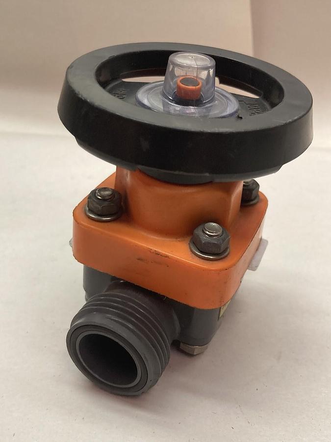 Used GF,Type 314,1/2 Inch DN 15 Diaphragm Valve Module PN 10