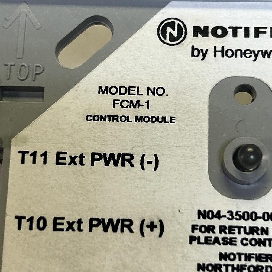 Used HONEYWELL,FCM-1,INTELLIGENT ADDRESSABLE CONTROL MODULE