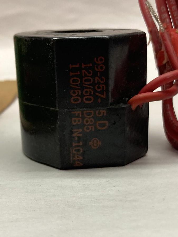 Asco,99-257-5-D,Valve Coil 120/60V 110/50FB