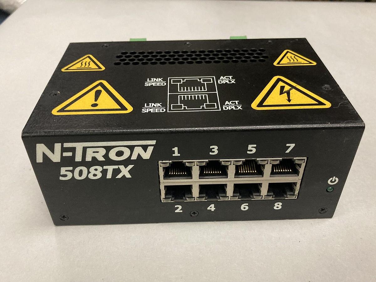 Used N-Tron,508TX,8 Port Ethernet Switch