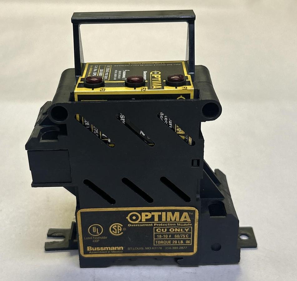 Used BUSSMANN,OPM-CC,FUSE HOLDER