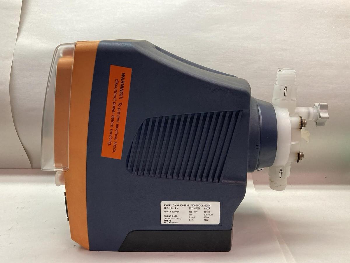 Used ProMinent,GMXA1604PVT2V000UDC1300EN,Solenoid-Driven Metering Pump 100-230V