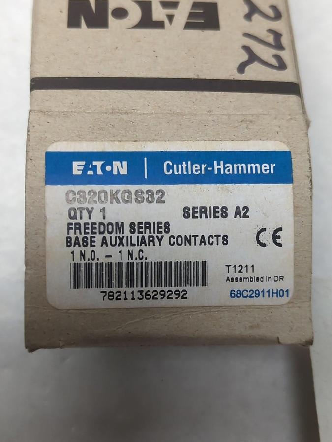 EATON,C320KGS32,AUXILIARY CONTACT SERIES A2 NOS