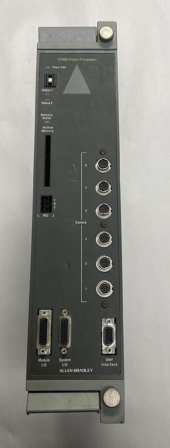 Used ALLEN BRADLEY,5370-CVIM2,SER A REV B VISION PROCESSOR MODULE