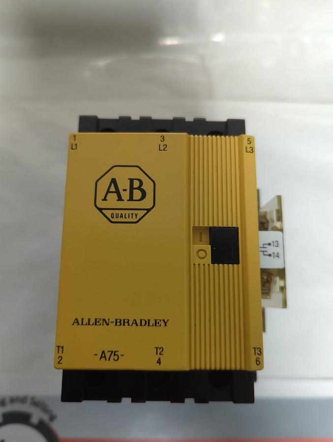 Used ALLEN BRADLEY,100-A75N*3,SERIES C CONTACTOR ASSEMBLY PRE-OWNED
