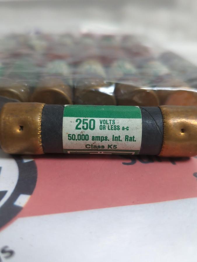 Used COOPER BUSSMANN,NON-50,ONE-TIME FUSE 50 AMP LOT OF 16 PRE-OWNED