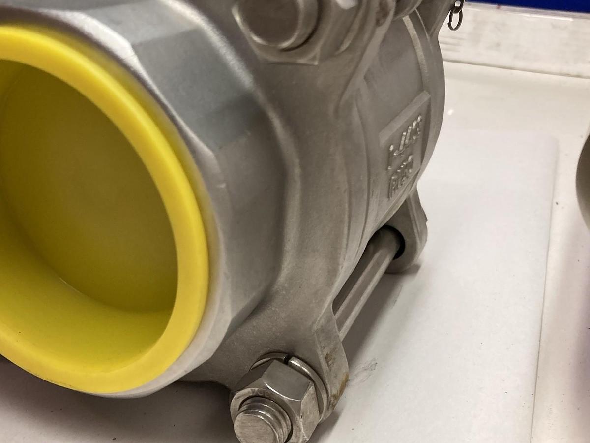 Sharpe,3 Inch CF8M,Steel Ball Valve 800 WOG 1-4408 PN50