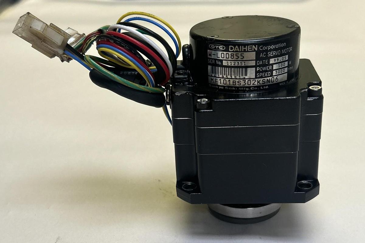 Used DAIHEN,W-L00855,AC SERVO MOTOR