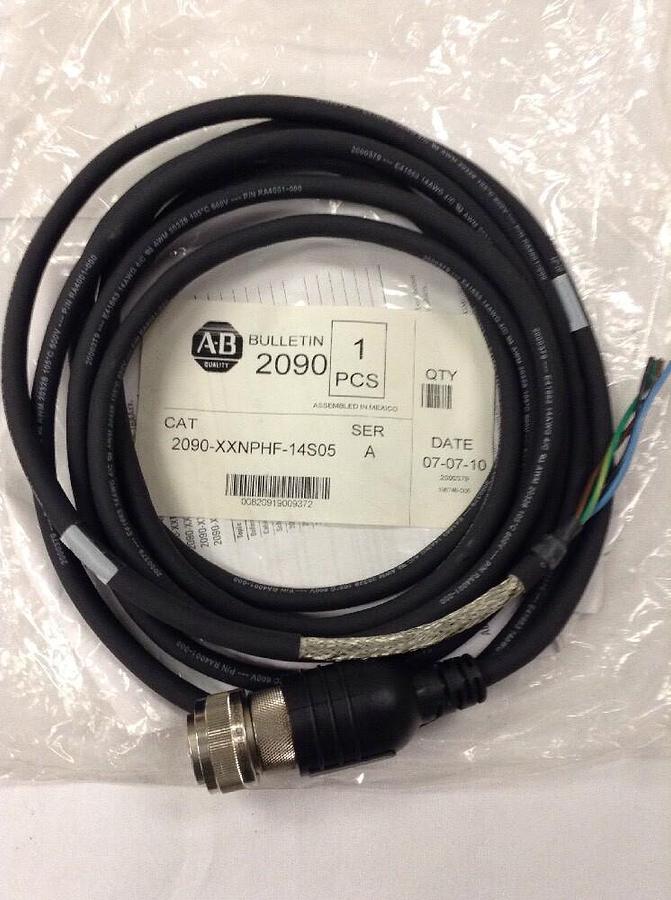 Allen Bradley,2090-XXNPHF-14S05,Power Cable  Series A SEALED