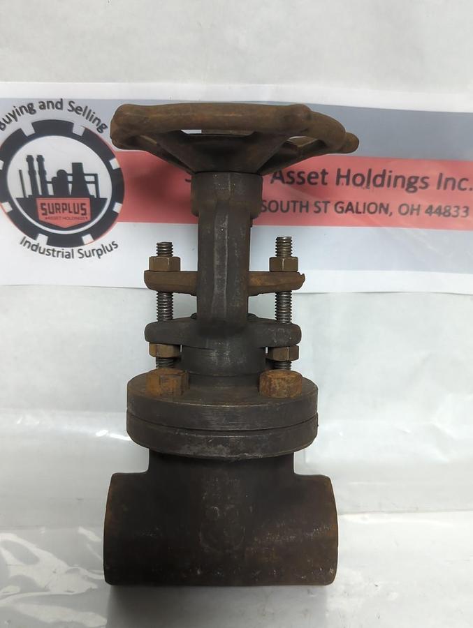 Used HENRY VOGT,E-40405R13,GATE VALVE 1 INCH PRE-OWNED
