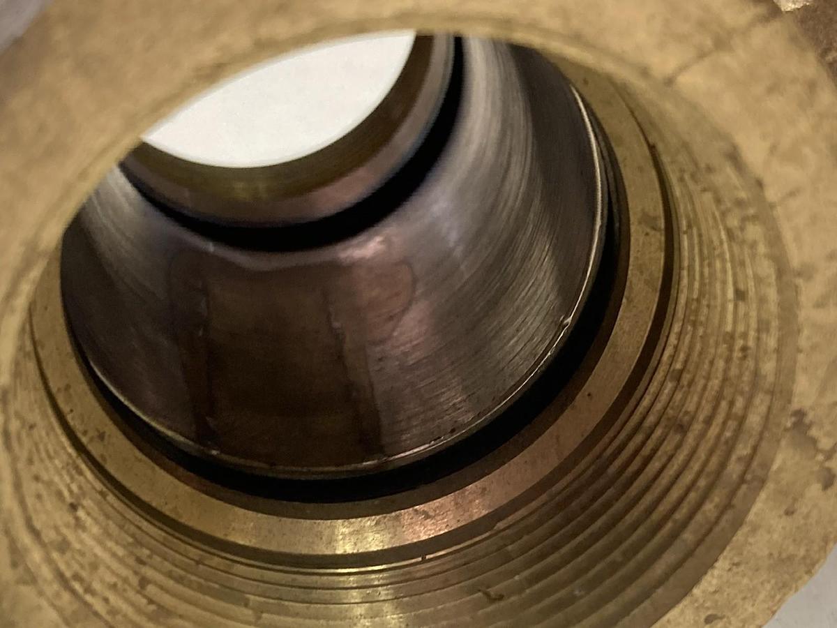 Used Apollo,7C-108-01,Manuel Bronze Ball Valve 600CWP