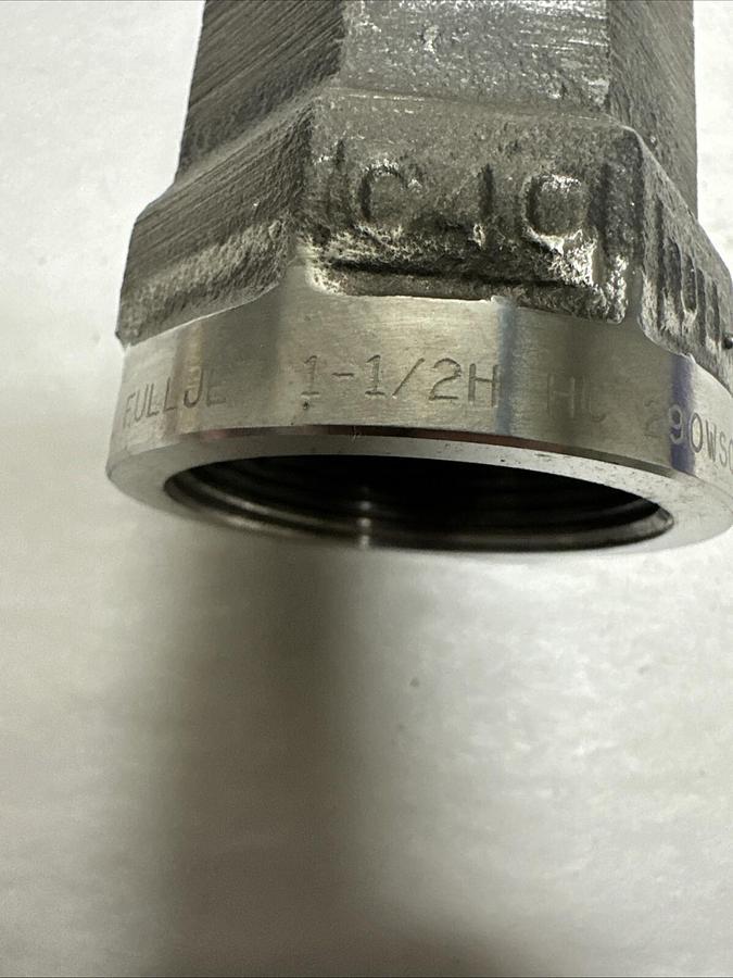 Used Spraying Systems,290WSQ,1-1/2" HC Spray Nozzle