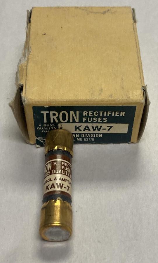COOPER BUSSMANN,KAW-7,TRON FUSE 7 AMP LOT OF 10 NEW