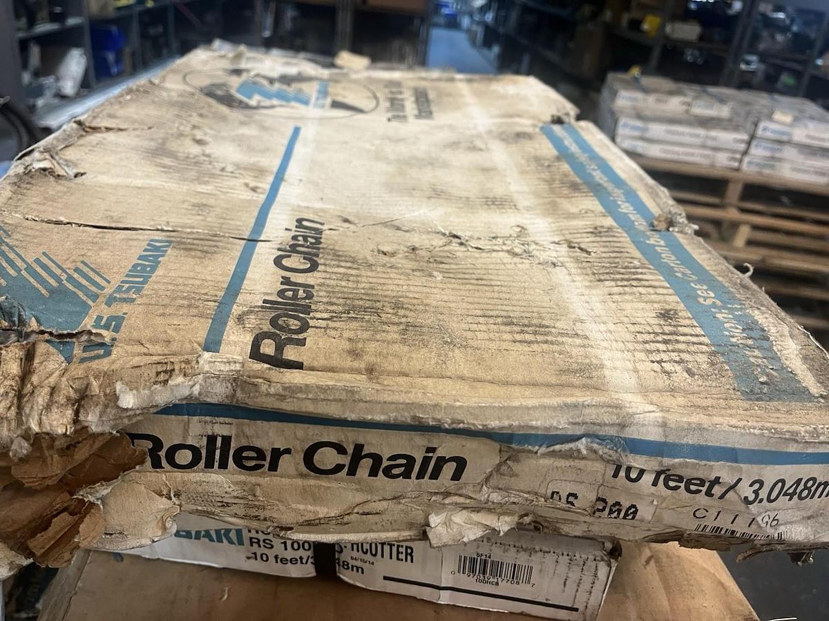 TSUBAKI,RS-200,RIVET ROLLER CHAIN 200RB 10FT