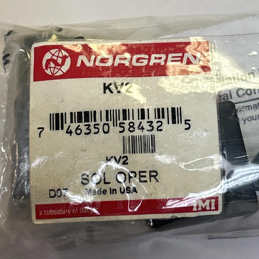 NORGREN,KV2,OPERATOR PILOT VALVE NOS