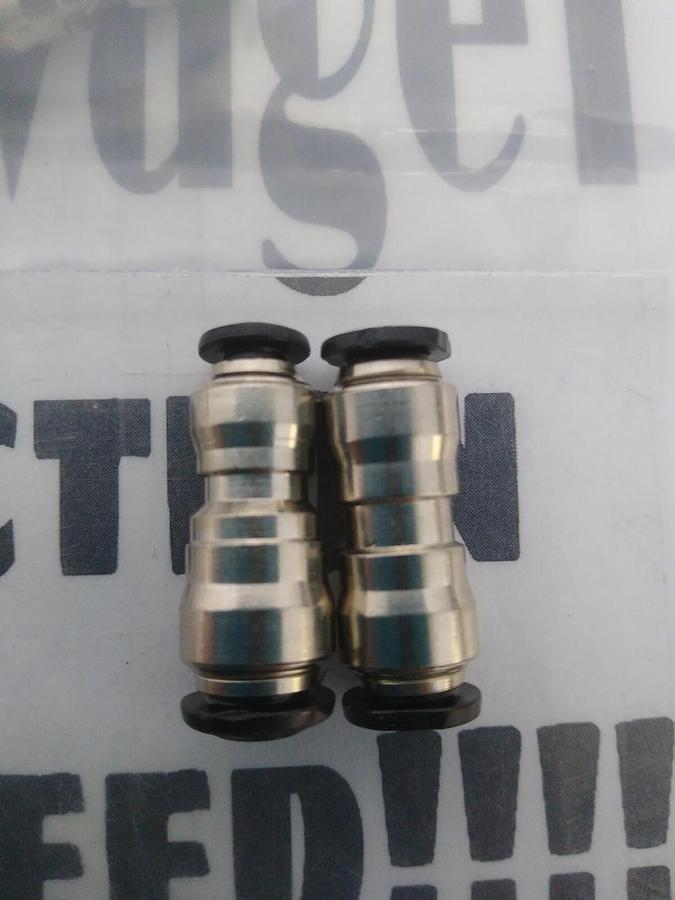 UNBRANDED,61761862,TUBE STRAIGHT UNION 6MMX4MM LOT OF 17