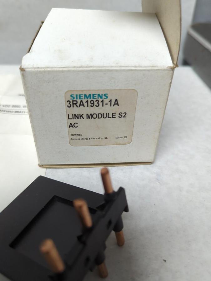 SIEMENS,3RA1931-1A,LINK MODULE S2 AC NOS