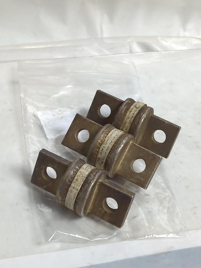 Used BUSSMANN,JJN 400A,CLASS T FUSE 400 AMP LOT OF 3 PRE-OWNED