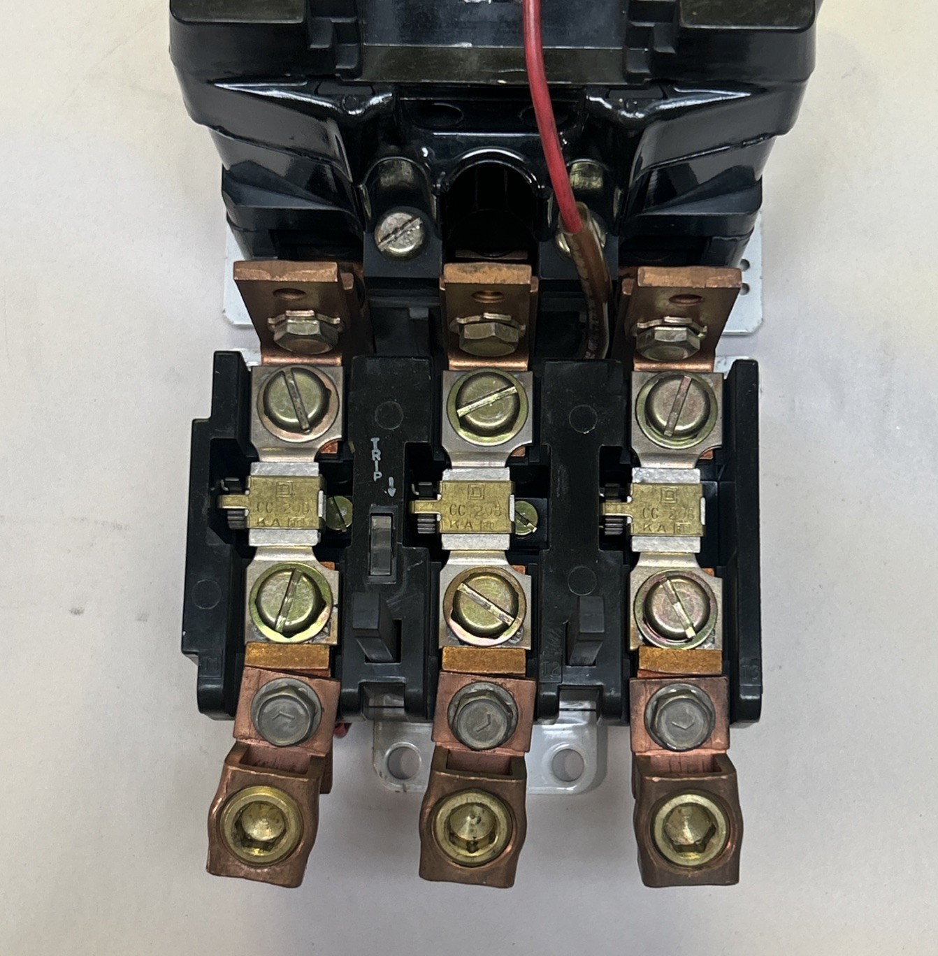 Used SQUARE D,8536SF01,SIZE 4 STARTER 600V