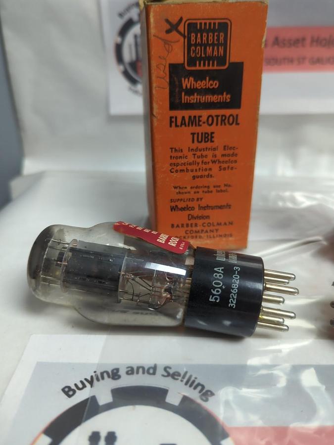 Used BARBER COLMAN,5608A,CONTROLLER TUBE WHEELCO INTSTRUMENTS LOT OF 2 PRE-OWNED