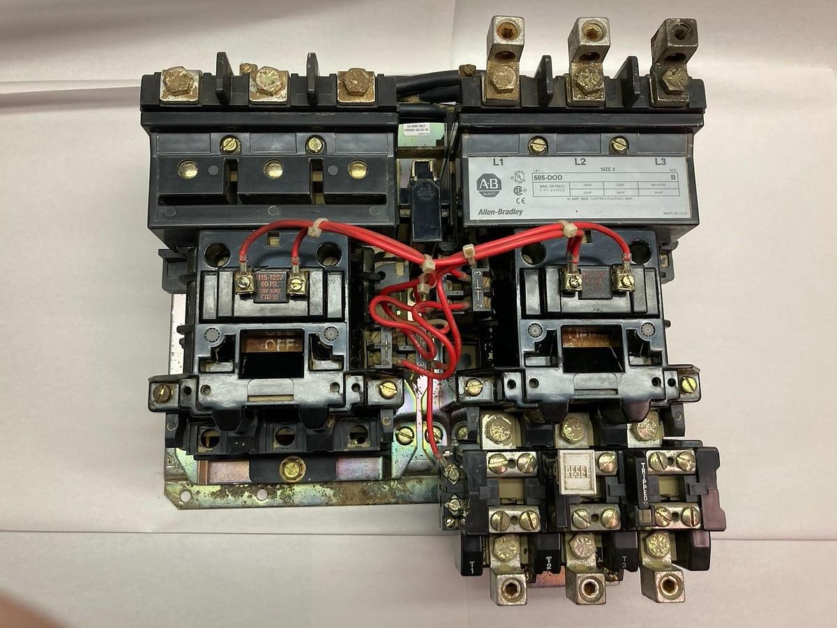 Allen-Bradley,505-DOD,Size 3 Reversing Starter Ser B