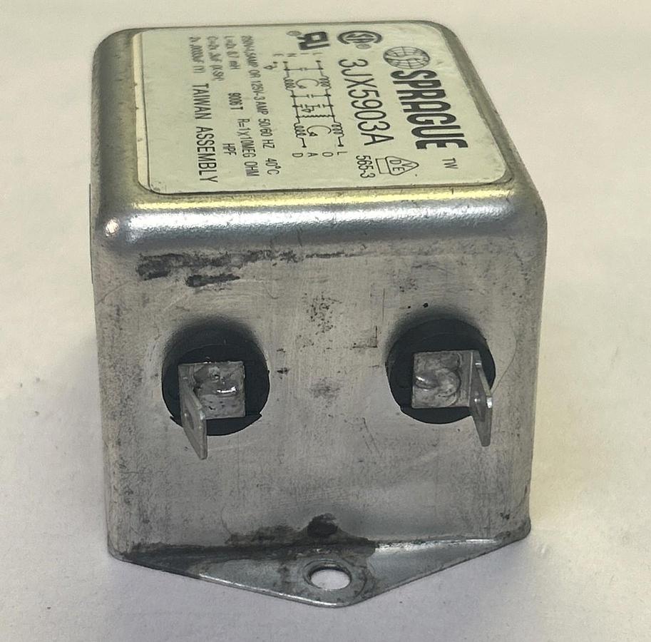 Used SPRAGUE,3JX5903A,NOISE FILTER