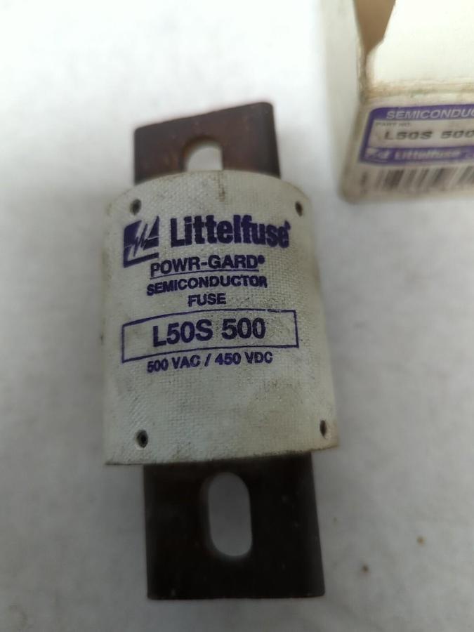 LITTELFUSE,L50S 500,SEMI-CONDUCTOR FUSE 500 AMP NOS