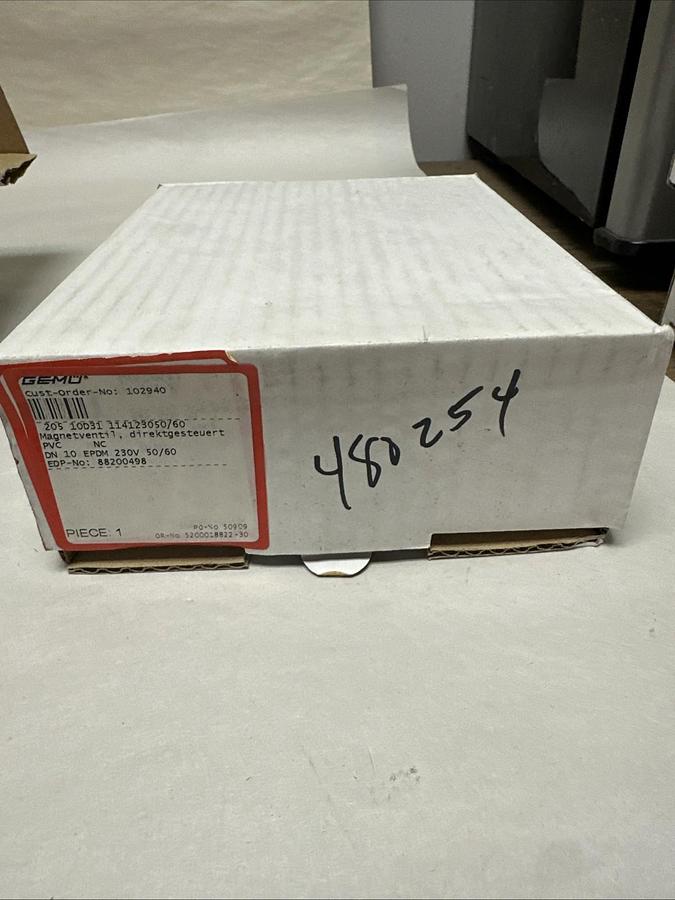 Gemo,205-10D-1-1-4123050/60,Electrically Operated Solenoid Valve