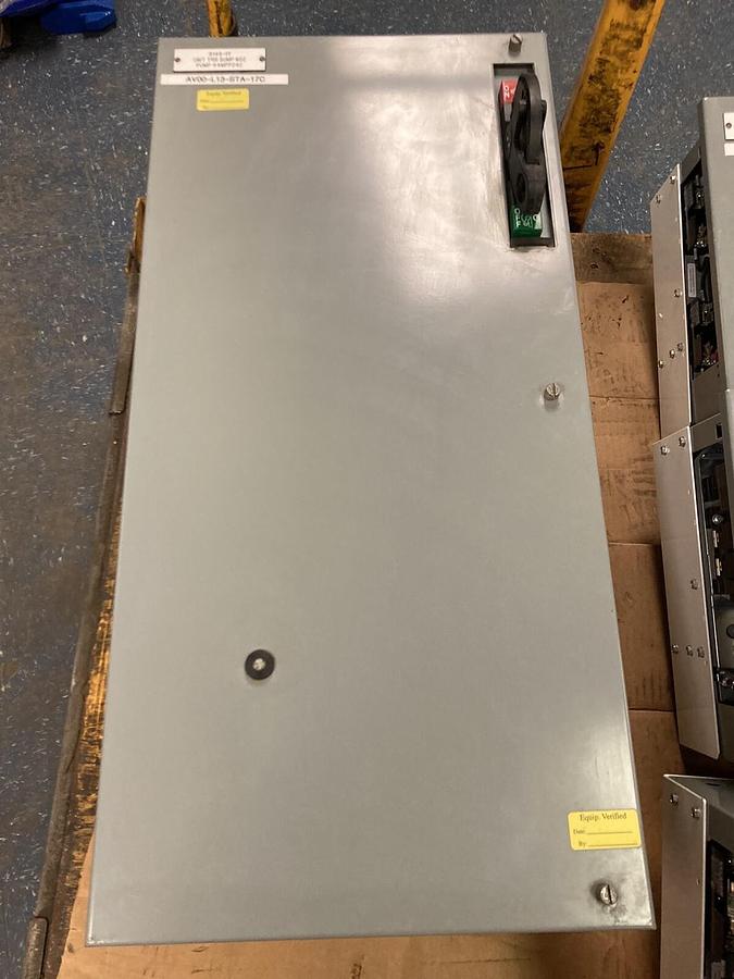 Used Allen-Bradley,2100 2112,Size 3 Fused MCC 32 Inch Starter Feeder Bucket