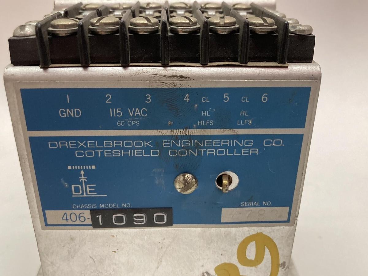 Used Drexelbrook Engineering,406-1090,Coteshield Controller