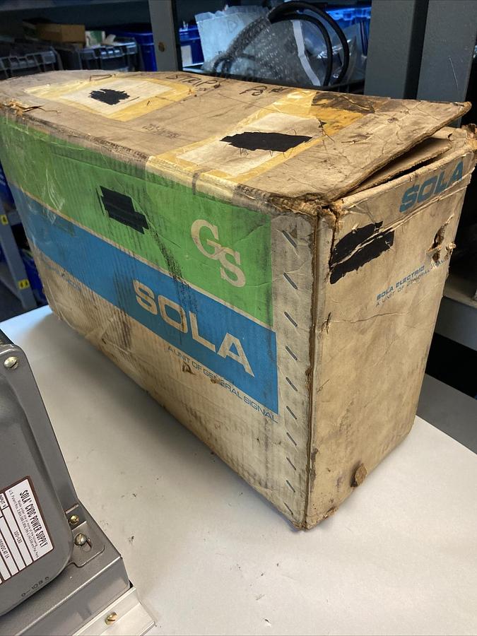 Sola,28-1250,Power Supply Input 100-130V Output 250VDC