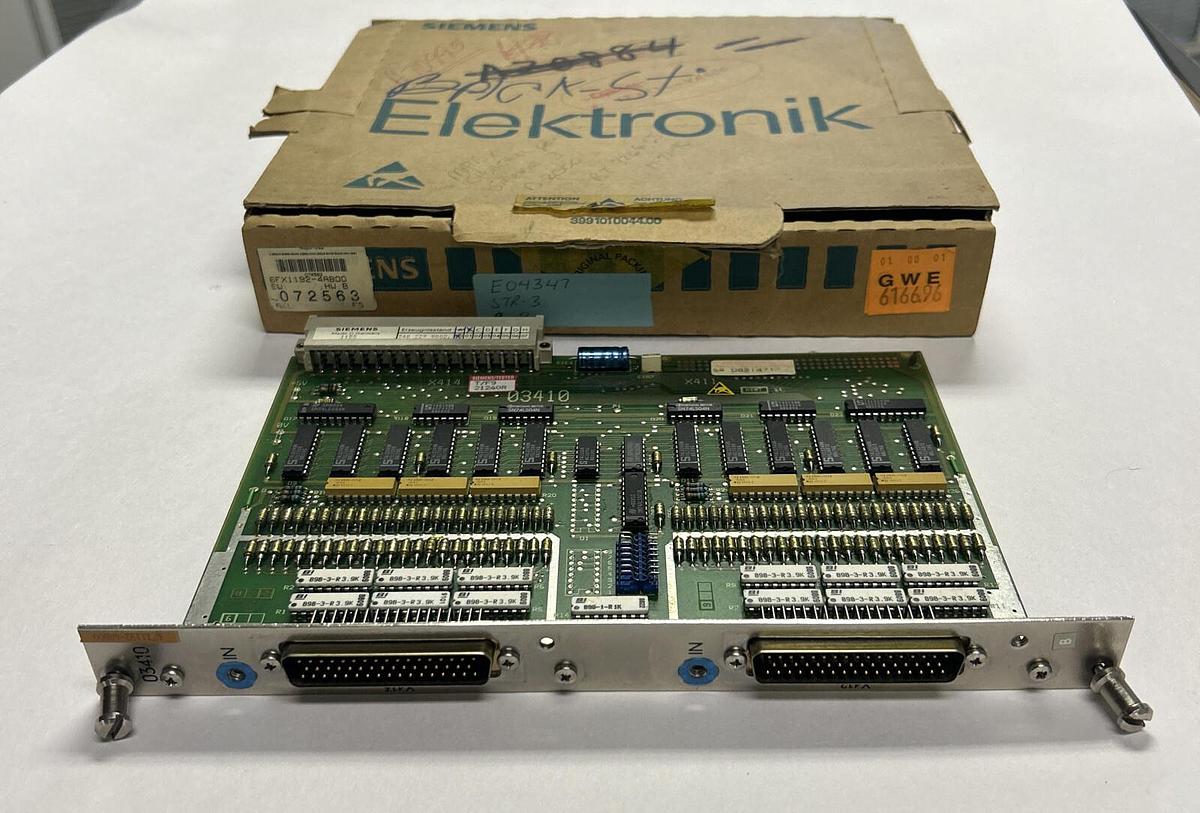 SIEMENS,6FX1-192-4AB00,SINUMERIK INPUT MODULE NOS