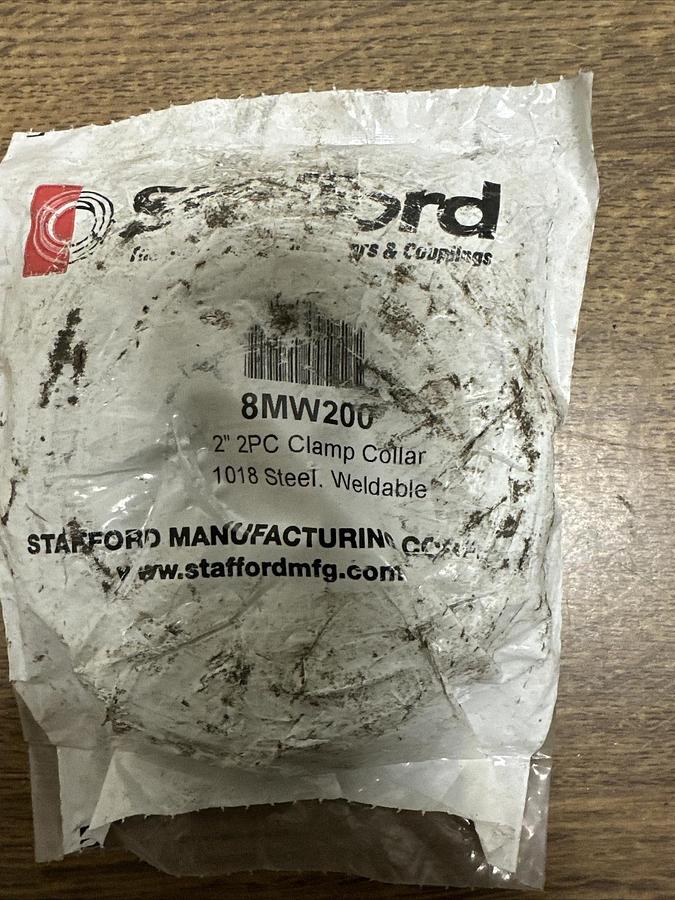 Stafford,8MW200,2" 2pc.Clamp Collar