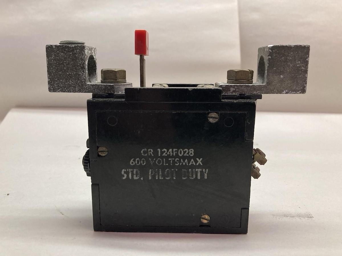Used General Electric,CR124F028,Overload Relay Ser A 600V