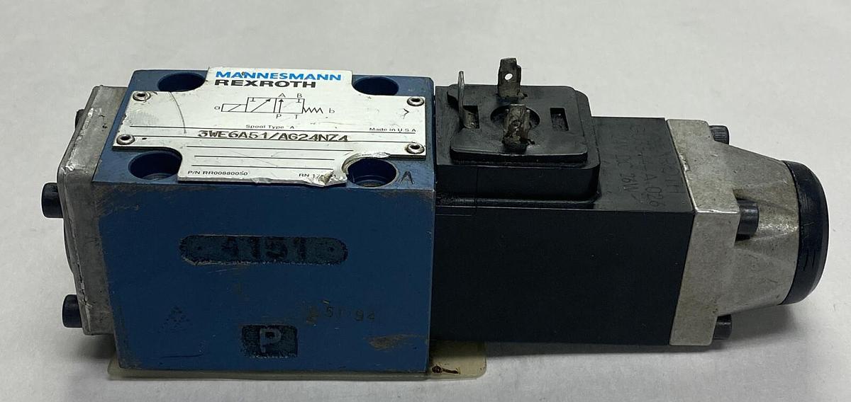 Used Rexroth,3WE6A51/AG24NZ4,Directional Valve