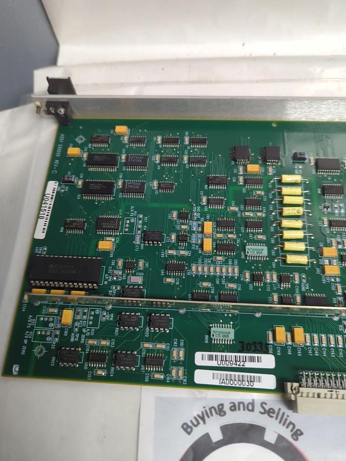 Used VAN DORN,330025,ANALOG CIRCUIT BOARD ASSEMBLY REV C PRE-OWNED